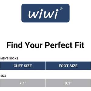 Chaussettes habillées pour hommes personnalisées en viscose de bambou, anti-humidité, unies, douces, respirantes, décontractées, lot de 6 paires - Product Image 1