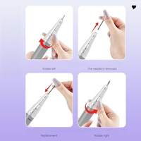 Réglage de diamant 35000 tr/min polisseuse à ongles électrique élimination de la peau morte meuleuse charge perceuse à ongles Portable