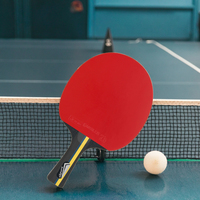 Raquette de tennis de table professionnelle en bois avec personnalisation approuvée