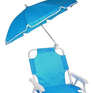 قابل للتعديل ماكياج كرسي كرسي تخييم قابل للطي مع ظلة التوأم كرسي الشاطئ - Product Image 2