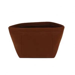 New Felt Cloth Bag Insert Organizer Cosmetic <b>Makeup</b> Bag Organizer Travel Chain Bag Women's Shoulder <b>Box</b> - Product Image 6