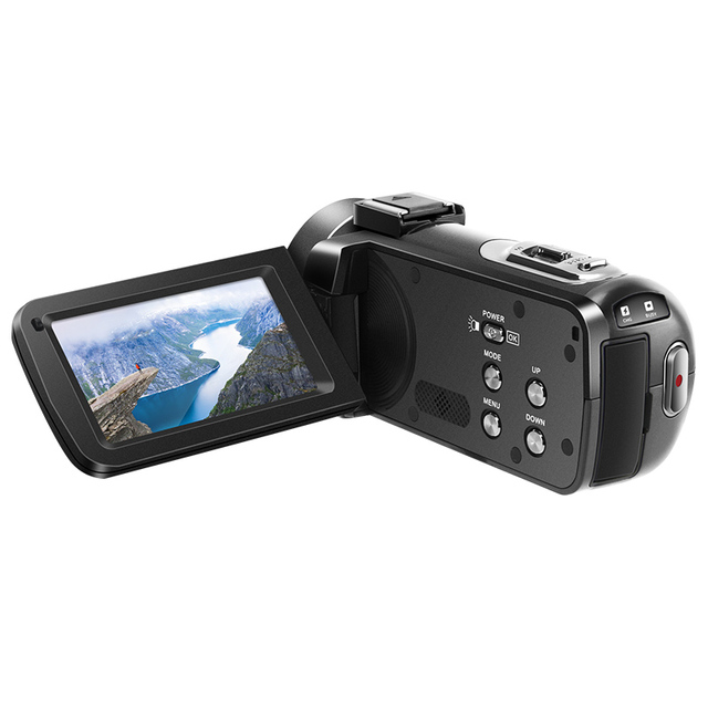 Digital Vlogging Camcorder 48MP Stream Camera for YouTube Live Streaming 16X Digital Zoom Digital Photo Camera  4K Video Camera