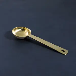 430 Stainless Steel Measuring Scoop Milk Coffee Spoon Silver Powder Measure Spoon Tea Coffee Accessories