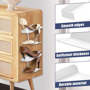 Nhà Máy Bán Buôn Giày Hiển Thị Kệ Sneaker Chủ Sở Hữu Giá Cho Giày Thu Thu Acrylic Triển Lãm Cửa Hàng Giày Hiển Thị Kệ - Product Image 5