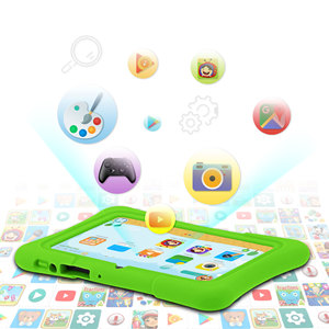 PRITOM K7 tableta robusta de <span class=keywords><strong>android</strong></span> de 1 + 1 + 16GB 1024*600 0.3MP / 2.0MP 3000mAh batería de la batería 7 pulgadas niños tablet - Product Image 4