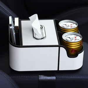 Boîte d'accoudoir <span class=keywords><strong>avant</strong></span> de <span class=keywords><strong>voiture</strong></span> personnalisée à succès, en cuir PU, <span class=keywords><strong>rangement</strong></span> avec design professionnel/luxueux, ajustement universel - Product Image 2
