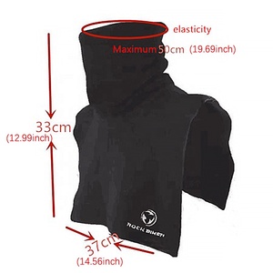 Braga de cuello térmica gruesa para invierno, para motociclismo, esquí y nieve, tipo bufanda cálida, cubrecuello, protector facial y para la cabeza WB01 Motorc - Product Image 5