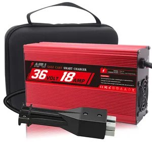 Caricabatteria al piombo ad alta potenza 36V 18A caricabatteria intelligente elettrico 41.4V per carrello da Golf 36V con spina SB50