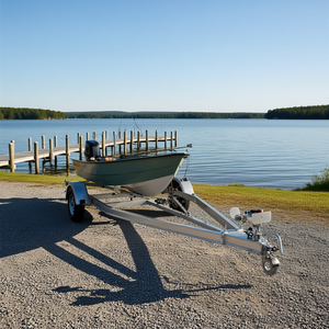 Support de rouleaux doubles pour remorques de bateaux et embarcations 23,2-33,1 pouces - Product Image 2