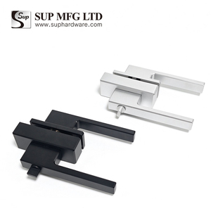 Moderne aluminium magnetische glazen deurvergrendeling 8-12mm gehard glas magnetisch slot voor douchekamer & glazen deur in kantoor - Product Image 4