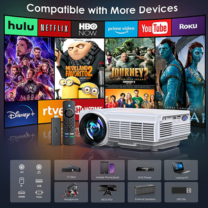 Proyector de Video <span class=keywords><strong>Mini</strong></span> de Alto Rendimiento con Pantalla LCD TFT de 4 Pulgadas Q5 Multimedia para Cine en Casa y Entretenimiento - Product Image 5
