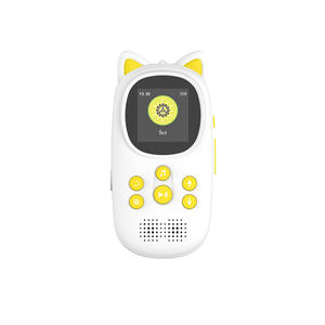 Reproductor MP3 Infantil con Orejas de Gato, Altavoz Integrado y Radio FM, Tarjeta TF Expandible de 32GB para Aprendizaje Temprano - Product Image 4