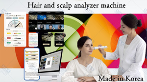 Máy phân tích tóc và da đầu cầm tay đa ngôn ngữ Full HD sản xuất tại Hàn Quốc - Product Image 2