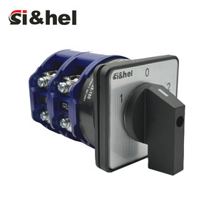 Si&amp;hel LW26 LW28 160A Changeover <strong>Switch</strong> 2P Rotary CAM <strong>Switch</strong> 1-0-2 2 Phase IP20 690V TUV CE for Certified - Product Image 1