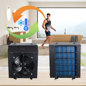 เครื่องทำความเย็นระบบ ZT แบบใช้น้ำหล่อเย็นสำหรับอ่างน้ำเย็น พร้อมปั๊มกรองในตัว ระบบระบายความร้อนด้วยน้ำ สำหรับอ่างน้ำเย็นเชิงพาณิชย์และที่บ้าน - Product Image 3