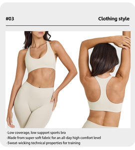 Soutien-gorge de sport <span class=keywords><strong>dos</strong></span> <span class=keywords><strong>nu</strong></span> sans couture pour femmes <span class=keywords><strong>dos</strong></span> ouvert rembourré Yoga <span class=keywords><strong>Crop</strong></span> soutiens-gorge hauts soutien élevé <span class=keywords><strong>dos</strong></span> <span class=keywords><strong>nu</strong></span> Push Up hauts d'entraînement - Product Image 3