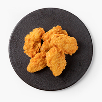 Vente d'usine : Ailes de poulet frites, poulet frit surgelé, ailes de poulet frites épicées