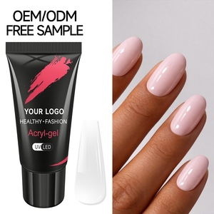 Premium HEMA&TPO Free Acrylic Gel Solid Forming Anti Deform <b>Nail</b> <b>Extension</b> Gel Bulk Custom Order Low Minimum Quantity - Product Image 1