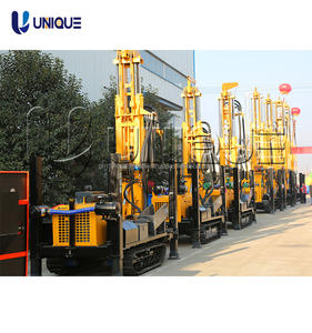 UNIQUE Diesel-Powered 500m Depth Water Well <b>Drilling</b> Rig with <b>Pump</b> & Gearbox Competitive Price - Product Image 6