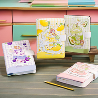 Carnet de notes A6 Kawaii mignon pour enfants, étudiants, dessin animé, fruits, vente en gros