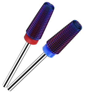 Hot Carbide 5 trong 1 Nail bit công cụ làm móng chân Kit tùy chỉnh lớp biểu bì lốc xoáy Tungsten Nail bit - Product Image 3