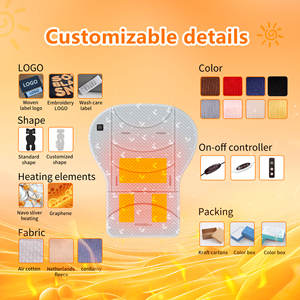 Coussin chauffant électrique réglable Anjuny AJ-BB006 5V en coton pour siège de voiture, pour enfants et bébés, utilisable en toutes saisons, kit intérieur - Product Image 3