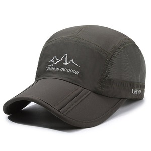 Chapeau hommes été parasol casquette à séchage rapide pliable chapeau <span class=keywords><strong>de</strong></span> soleil dames plage pêche protection uv casquette <span class=keywords><strong>de</strong></span> baseball - Product Image 6