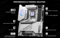 Nouveau MSI MPG Z890 EDGE TI WIFI Ultra 9 DDR5 5G Lan WIFI7 PCIe 5.0 LGA 1851 CPU pour 15th CPU Ultra 9/7/5 285K 265K 245K processeur