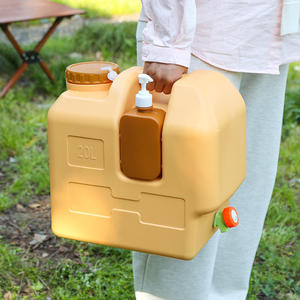 <span class=keywords><strong>Bidon</strong></span> d'eau en plastique sans BPA de 20 L avec logo personnalisé, <span class=keywords><strong>robinet</strong></span> portable, pour la maison, la voiture, la cuisine, le camping, les activités de plein air décontractées - Product Image 6
