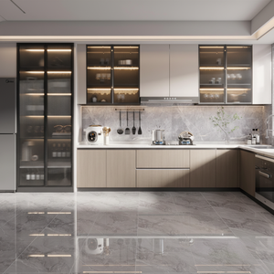 Armoire de <span class=keywords><strong>petite</strong></span> <span class=keywords><strong>cuisine</strong></span> pour la maison armoires de <span class=keywords><strong>cuisine</strong></span> aux designs modernes ensembles complets armoires de <span class=keywords><strong>cuisine</strong></span> <span class=keywords><strong>meubles</strong></span> de maison modernes - Product Image 6