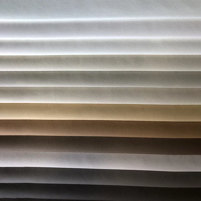 The Latest China Manufacturer Material Artificial Leather Rolls Sheets Faux Pu Synthetic Leather Fabric For Sofa