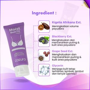 Krim Dada Herbal Formula yang Menutrisi dan Mengencangkan dengan Lembut - Product Image 3