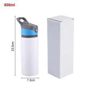 Bouteilles d'eau en aluminium sans BPA de 600 ml (20 oz) pour la sublimation, idéales pour la publicité, le sport et les voyages, parfaites pour l'escalade - Product Image 3