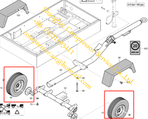<span class=keywords><strong>Pneu</strong></span> <span class=keywords><strong>Atlas</strong></span> Copco Assy. Partie 1094229681 - Product Image 1