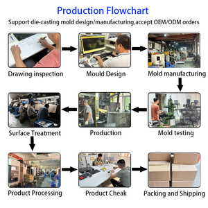 Chính xác nhôm hợp kim kẽm chết đúc các bộ phận đúc phần dịch vụ tùy chỉnh độ chính xác cao chết đúc kim loại khuôn - Product Image 4