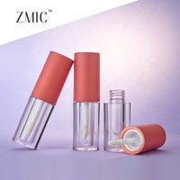 Tubes de brillant à lèvres en vrac de 2,5 ml, flacons transparents pour gloss, mini-flacons d'huile à lèvres vides, contenants en plastique pour rouge à lèvres liquide avec applicateur rotatif et pinceau