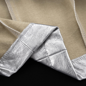 Vestido T-1981 PU Plateado Estilo Y2K, Atuendo Futurista Plateado, Vestido Ajustado para Chicas, Vestido Sexy Mini de Piel Sintética sin Espalda para Mujer - Product Image 6