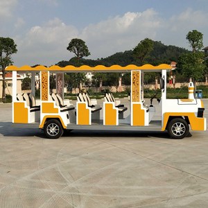 Tren Eléctrico de 14 Plazas, Vehículo Eléctrico de Turismo para Exteriores, para Parques Públicos - Product Image 2