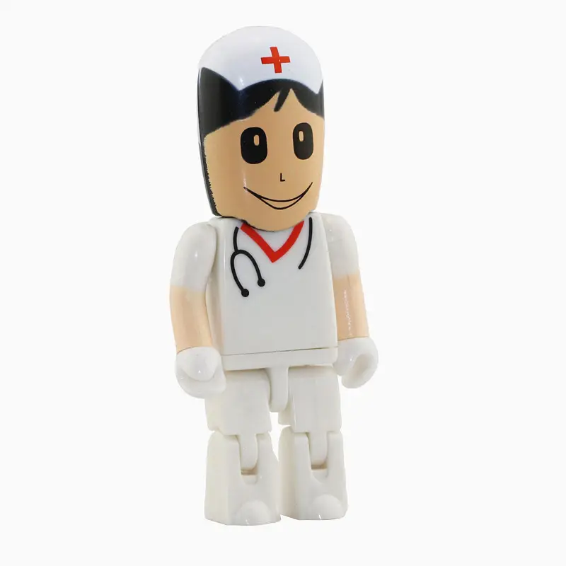 Doctors Memory Stick Nurses Dentist PenDrive Cartoon USB Flash Pen Drive 8G Pen Drives 4G 16G Flash Card U Disk USB Drive