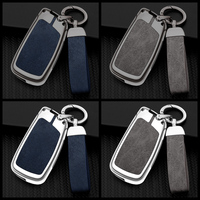 Housse en cuir pour clé de voiture en alliage de Zinc, pour Peugeot, citroën, C1, C2, C3, C4, C5, DS3, DS4, DS5, DS6, Logo personnalisé, accessoires automobiles