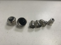 Douilles et supports de lampe de qualité en laiton nickelé E12 E26, prix usine