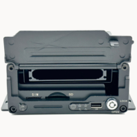 Suivi de véhicule GPS 4G 4CH 720/1080P SSD/HDD SD Mobile DVR Mdvr Kit caméra moniteur