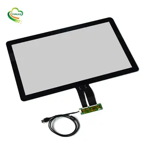 Painel capacitivo projetado USB (PCAP) de tela de toque de 32 polegadas, kit de sobreposição de tela de toque