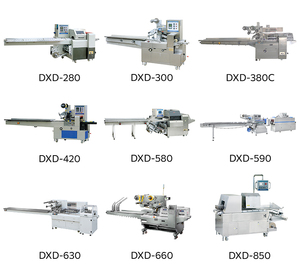 Máquina Empacadora Horizontal Automática ECHO para Bolsas de Flujo, Ideal para Galletas Cortas, Galletas Pequeñas, Obleas y Bizcochos - Product Image 2