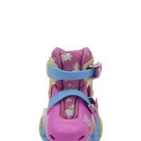 Patins à roulettes multi-saison Pu Flashing pour enfants, 4 roues, entraînement sportif en plein air