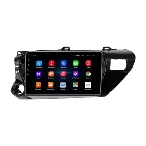 Für Toyota Hilux 2015-2020 Radio Hea dunit Device 2 Doppel Din Quad Octa-Core Android Auto Stereo GPS Navigation Carplay