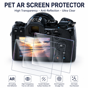 Película Reflectante AR de Alta Transparencia, Protector de Pantalla Anti-Espía, Anti-Rayones, Suministro de Fábrica, Material PET Importado para <span class=keywords><strong>Olympus</strong></span> <span class=keywords><strong>OM</strong></span> EM - Product Image 1