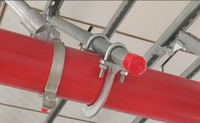 Attache de renforcement en fonte ductile UTT18 QT450, résistante aux oscillations et aux forces de tremblement de terre, pour les conduites industrielles d'eau et d'incendie