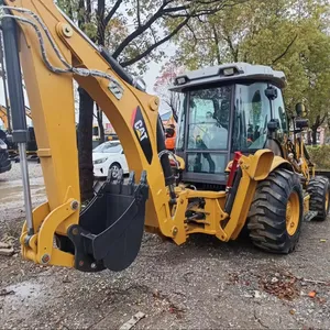 Goedkope Prijzen Goede Staat High Performance Cat 420f Gebruikte Graaflaadmachine