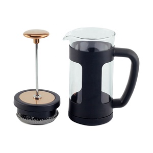 Presse à café en verre borosilicate épais, résistant à la chaleur, de qualité alimentaire, capacité 350/800/1000 ml, portable, pour infusion à froid - Product Image 4